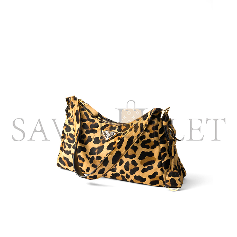 Pra*a aimÈe medium printed leather shoulder bag 1bc229 (31*18*10cm)